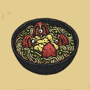 トマトと卵の麺