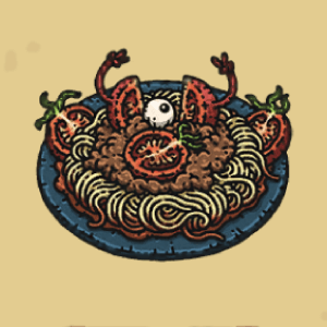 ミートソースパスタ