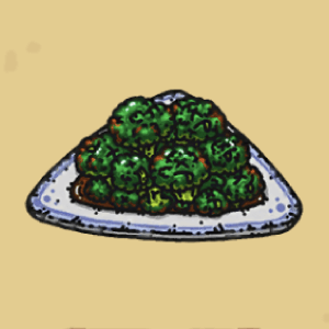 ブロッコリーのオイスターソース炒め