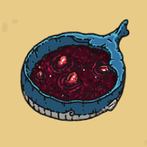 ピーナツ入り黒米粥