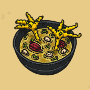 ピーナツともみじの薬膳スープ