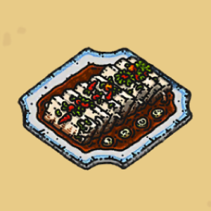 ネギと豆腐の和え物