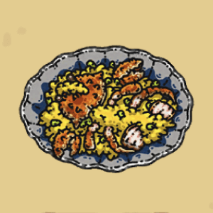 カニの玉子炒め