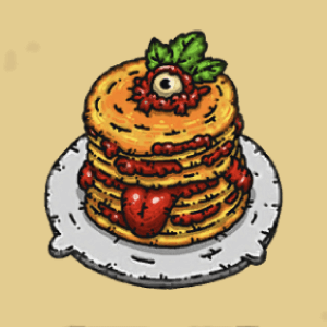 カボチャパンケーキ