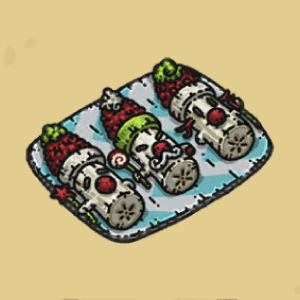 クリスマスバナナサラダ