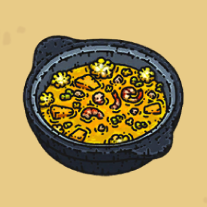 シーフードと豆腐のかぼちゃ煮