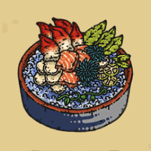 刺身の盛り合わせ