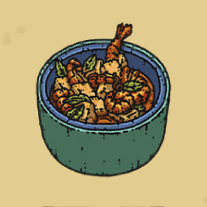 エビのタイカレー風