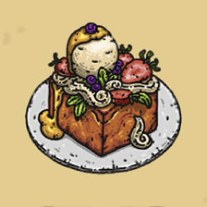 蜂蜜ストロベリーのフレンチトースト