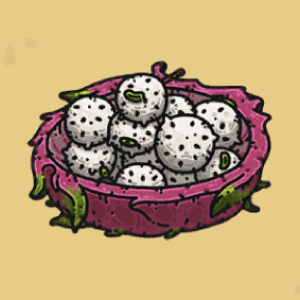 ドラゴンフルーツボール